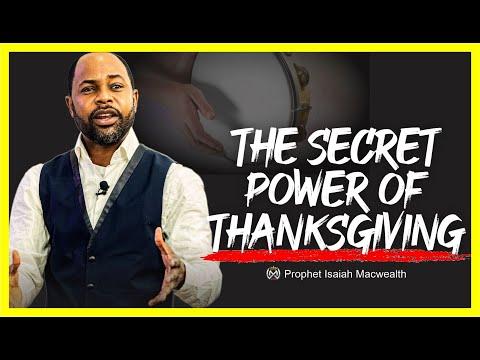The Secret Power of Thanksgiving